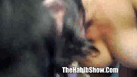 Brazilian beauty craves hairy Arab cock in reality.