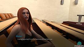 Bound bombshell on bed!