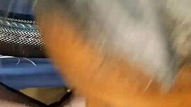 lil girl gives car blowjob cum