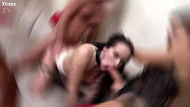 mrs. erika and juicy leila get roughly used with double anal, gaping holes, and facial cumshots gl320