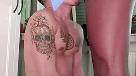 I suck that gay cock until the milk comes out, feeling every inch