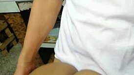 Part 2: Sneaking with Plumber Behind Husband's Back for Hot Action