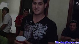 Hazed College Twinks Suck And Fuck In Dorm