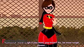 Helen Parr Says, 'Feel My Flexible Ass in Action'
