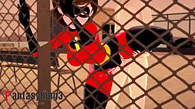 Helen Parr Says, 'Feel My Flexible Ass in Action'