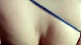 Prostitute gets anal assfucking, full of cum.