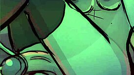 Lamia birthday loop with futanari action!