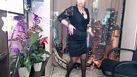 Hot Mature Milf Dances Seductively