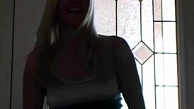 Christine flashes her boobs and big ass in sexy photoshoot