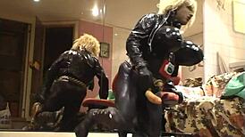 Roxina Gagged Dildo Slut Intense Session