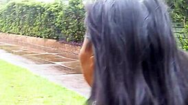 Duk And David Duk Peeing In Her Pants Outside