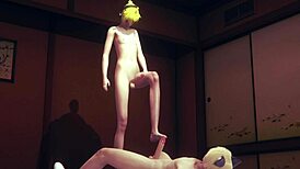 damn, i'm loving this yaoi femboy len hardcore banging