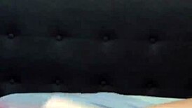 Wife performs simple handjob technique