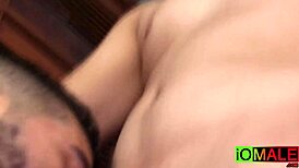 Hey, check these hot Latino lovers barebacking with slow, deep moves