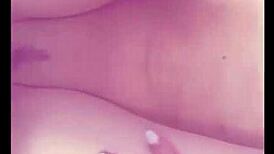 Young Girl in Homemade Video with Friend Blowing Deep