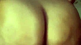 missrealox rides dildo hard, squirting and cumming on big ass