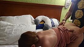 Feeling So Excited Before Dinner, We Suck Our Boyfriend's Cock Together