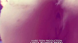 Young Girl in Homemade Video with Friend Blowing Deep