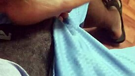 Wife Gives Relaxing Foot Massage