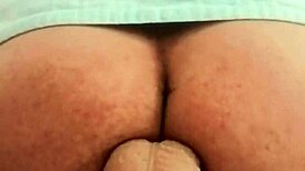 Gay anal session with dildo toys on saturday