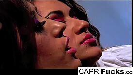 capri cavanni enjoys lesbian sex with brunette pornstar