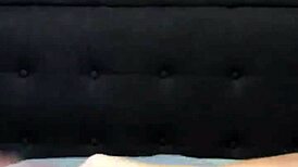 Wife performs simple handjob technique