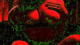 The brunette latina on webcam builds to a squirting orgasm during masturbation