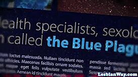 lesbians in a wild trio scissoring and licking pussy like crazy