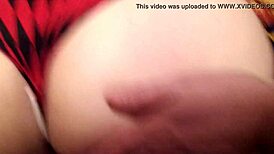 why does bunny get spanked while fingering in panties?