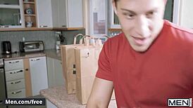 Men Com - Colby Keller and Jacob Peterson in a wild jizz orgy!