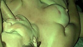 milf gives head while playing with vibrator