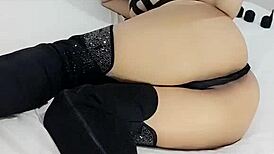 Amateur teen squirts massive orgasm with dildo and toys.