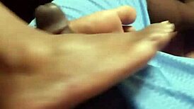 Wife Gives Relaxing Foot Massage