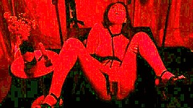 The brunette latina on webcam builds to a squirting orgasm during masturbation