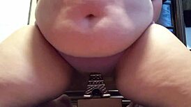 Enjoying Deep Riding Experience On Shaved Ass