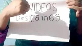 Indian teen 18+ explores self on webcam