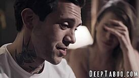 Alluring Teen Stepsister Gets Smashed by Stepdad and Stepbro