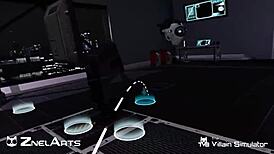 teen tied up, 'finger me to orgasm' in fantasy game