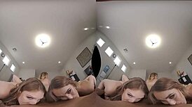 Naughty America Stars Ashley Lane, Katie Kush, and Kenzie Madison Bang Wildly