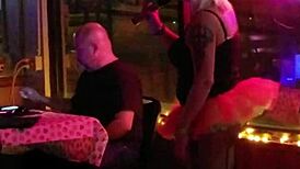 tranny party with blonde shemales