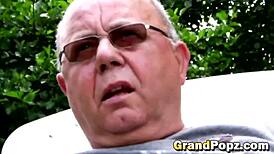 In this grandpopz tale, a young brunette babe sucks cock with passion.