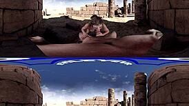 desert fantasy with horny moka mora in evil eyevr's bent over cowgirl.