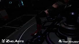 teen tied up, 'finger me to orgasm' in fantasy game