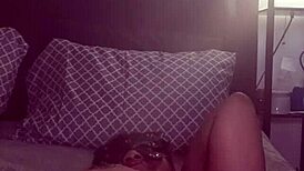 Dea Plays with Dildo in Her Ass and Pussy Solo