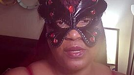 Dea Plays with Dildo in Her Ass and Pussy Solo