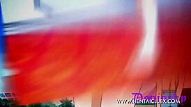 Ecchi fan service in anime hentai AMV clip