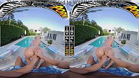 gorgeous milf slimithick vic wants you to oil her up in vr