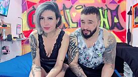 nifetinha safada bdsm joins couple dna for intense pica session