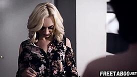 Esposa Krissy Lynn atrapa marido con niñera y se une a trío salvaje - Película completa en FreeTaboo.net