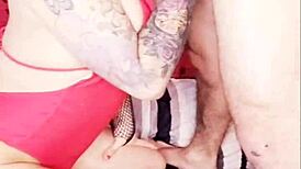 Doble placer with intense shemale oral action!